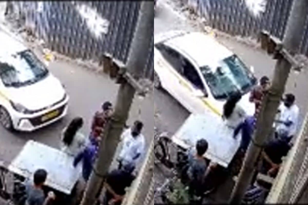 12 Injured After Speeding Car Rams Into Pedestrians Near Tea Shop in Pune; 2 Arrested | Video