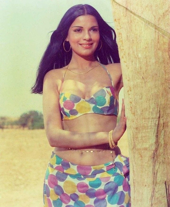 Zeenat Aman bikini