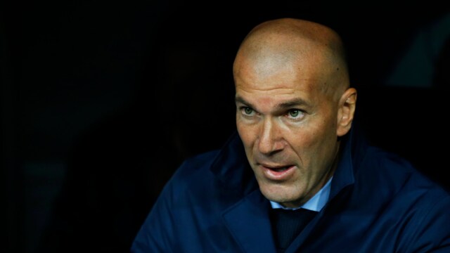 French football legend Zinedine Zidane (AP)