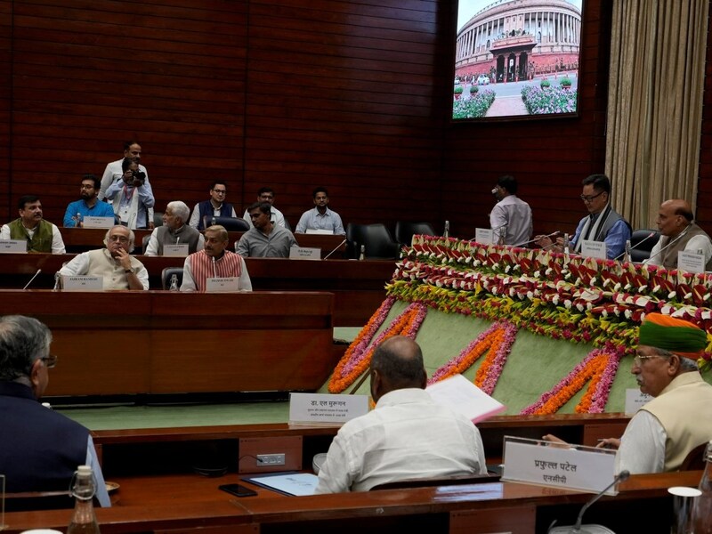 Parliamentary Affairs Minister Kiren Riiiju posted on X about the proposed meeting. (PTI file photo) Parliamentary Affairs Minister Kiren Riiiju posted on X about the proposed meeting. (PTI file photo)