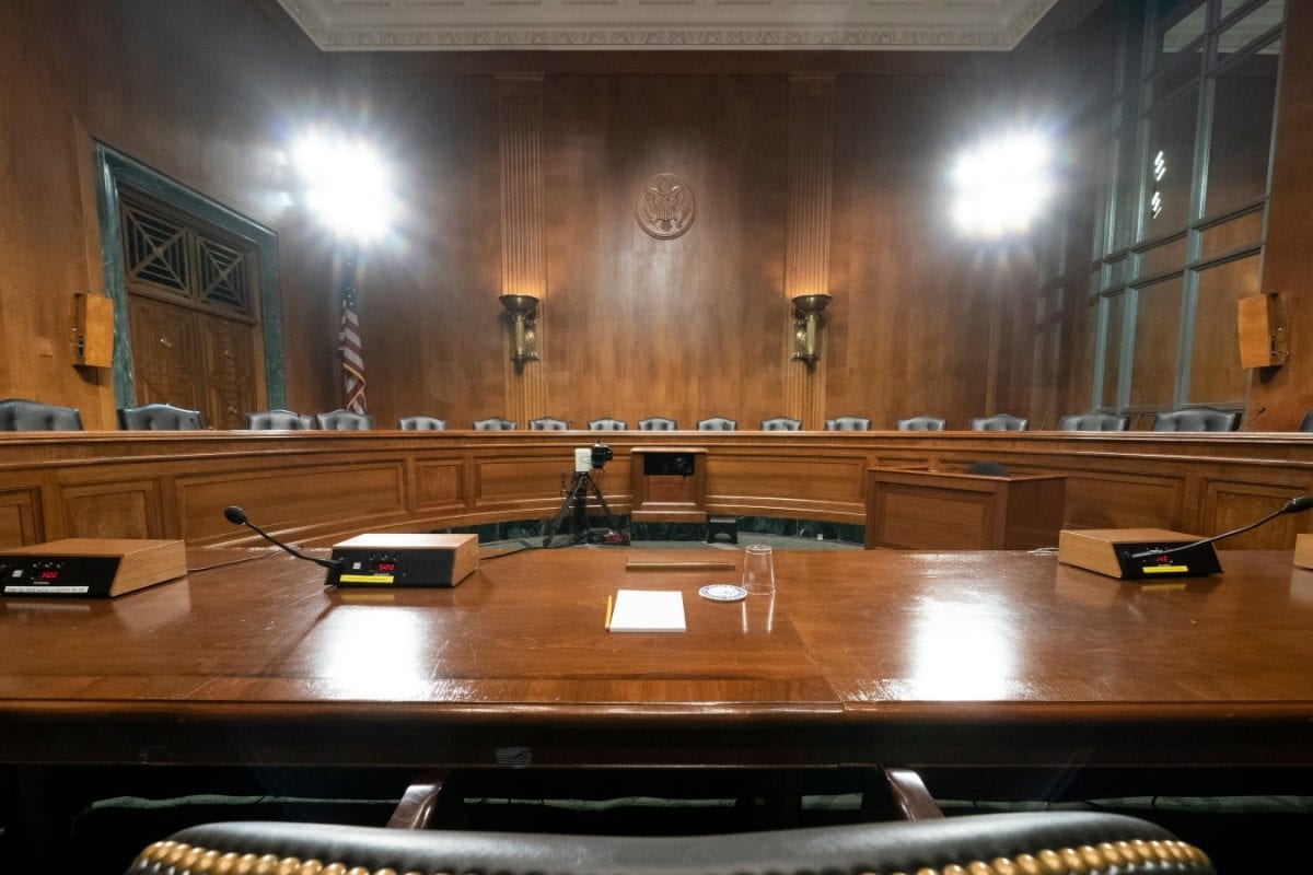 US Senate Staffer Filmed Sex In Hearing Room Out Of Boredom, Says He Has 'No Regrets'