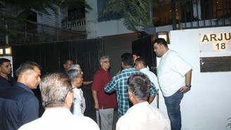 Anil Kapoor, Boney Kapoor’s Mother Nirmal Kapoor Passes Away: Celebs Pay Their Last Respects. (Image: Viral Bhayani)