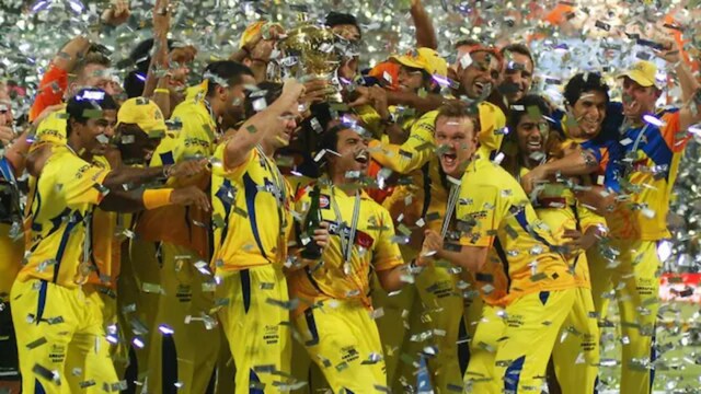  CSK successfully defended their crown with a 2nd  IPL title. (File Pic)
