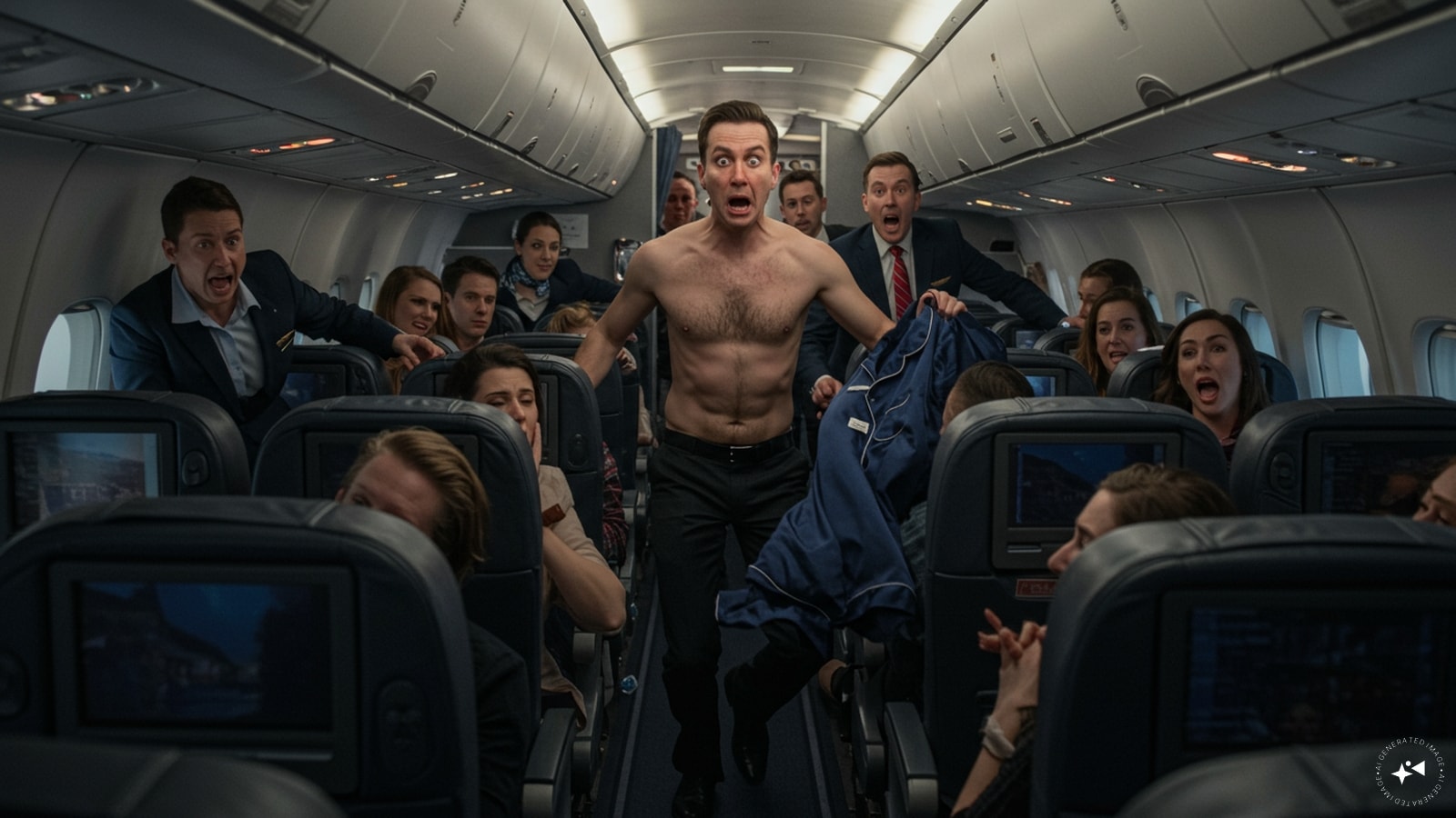 Flight Attendant's Wild Behavior at 37,000 Feet: A Shocking In-Flight Incident