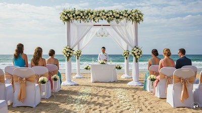 These destinations are ideal for elegant, close-knit weddings with a luxe feel.