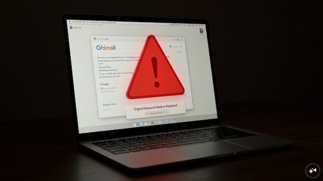 A closer inspection reveals that the fraudulent emails are riddled with official-sounding but fictitious elements intended to reinforce their credibility. (AI Generated)