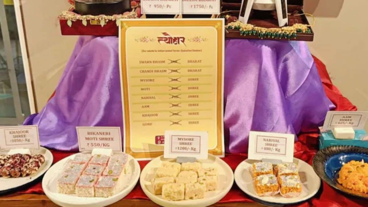 Meme To Menu: Jaipur Shop Renames 'Mysore Pak' As 'Mysore Shree'. In Fact,  All 'Paks' Are Out
