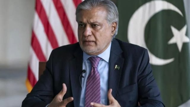 Pakistan’s foreign minister Ishaq Dar 