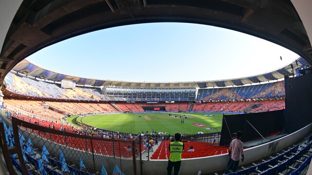Narendra Modi Stadium successful  Ahmedabad volition  big   the last  2  IPL fixtures. (PTI Photo)