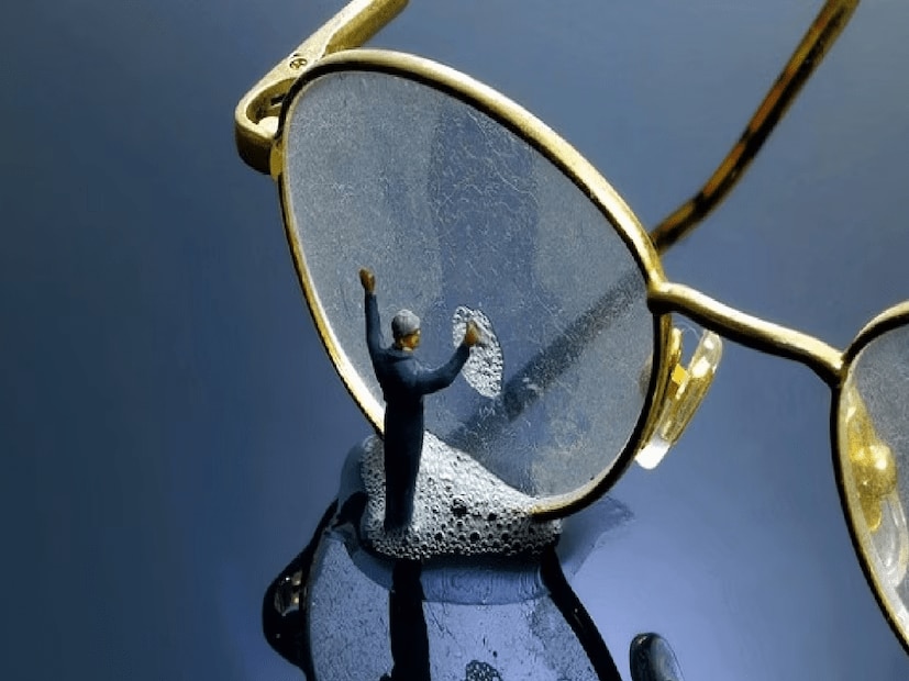 डिस्टिल्ड वॉटर एंड विच हेज़ल मिक्स: जब आपको एक त्वरित साफ की आवश्यकता होती है, तो समान भागों से बने स्प्रे को डिस्टिल्ड वॉटर और विच हेज़ेल से बनाएं। इसे एक स्प्रे बोतल में डालें। अपने लेंस पर हल्के से स्प्रे करें और एक माइक्रोफाइबर कपड़े से पोंछें। यह मिश्रण प्रभावी रूप से गंदगी को साफ करता है और आपके चश्मे को ताजा दिखता है। (News18 बंगाली)