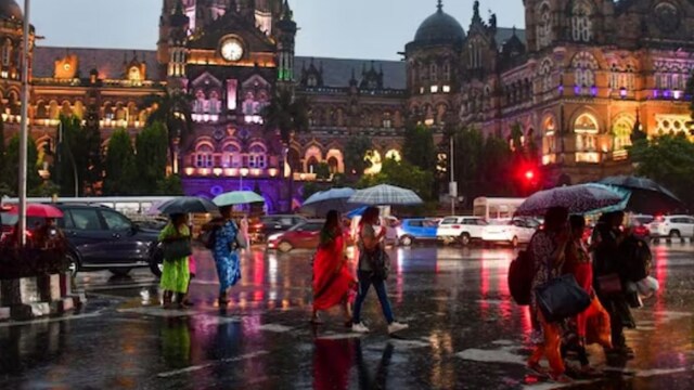 The monsoon usually   arrives successful  Mumbai mid-June. (PTI File)