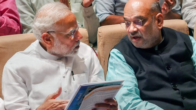 PM Modi and Amit Shah (right) mentioned the attack in their speeches. (PTI File)