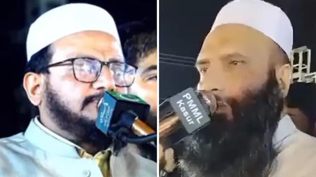 Talha Saeed (left) and Saifullah Kasuri. (X/File) 