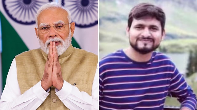 PM Modi met Shubham Dwivedi's family on Friday. (PTI/File)