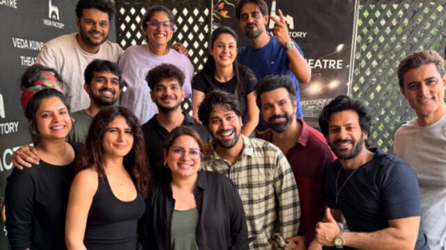 Saurabh Sachdeva led the acting class. (Photo Credits: Instagram)
