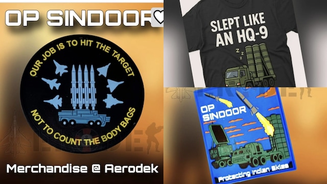 The Operation Sindoor merchandise has been selling like hot cakes.