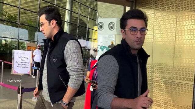 Ranbir Kapoor spotted astatine  the airdrome  