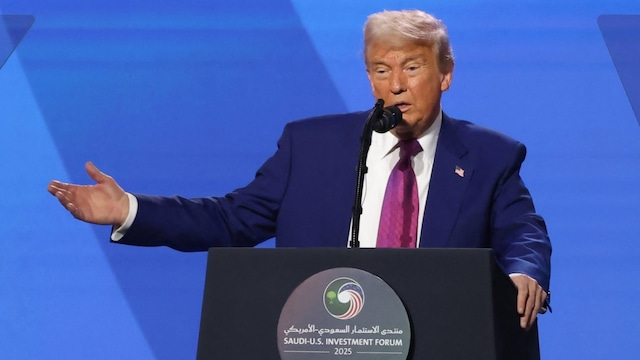 US President Donald Trump