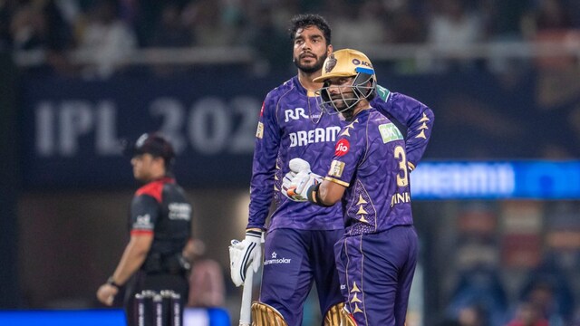 Venkatesh Iyer (left) failed to warrant  the hefty terms  tag. (BCCI Photo)