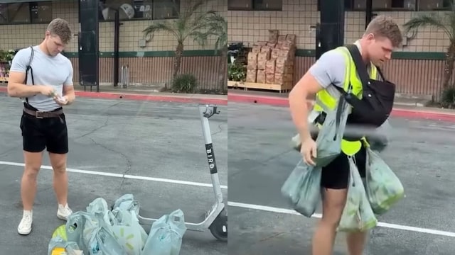 Screengrab of video shared on Instagram
