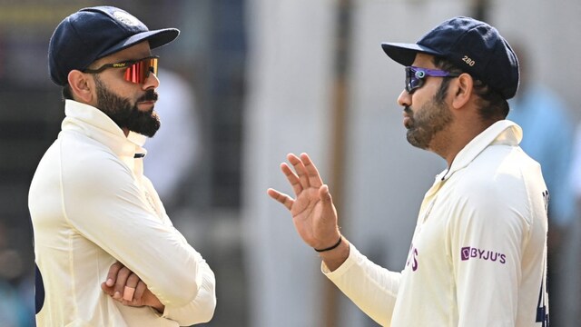 Virat Kohli (left) and Rohit Sharma (AFP Photo)