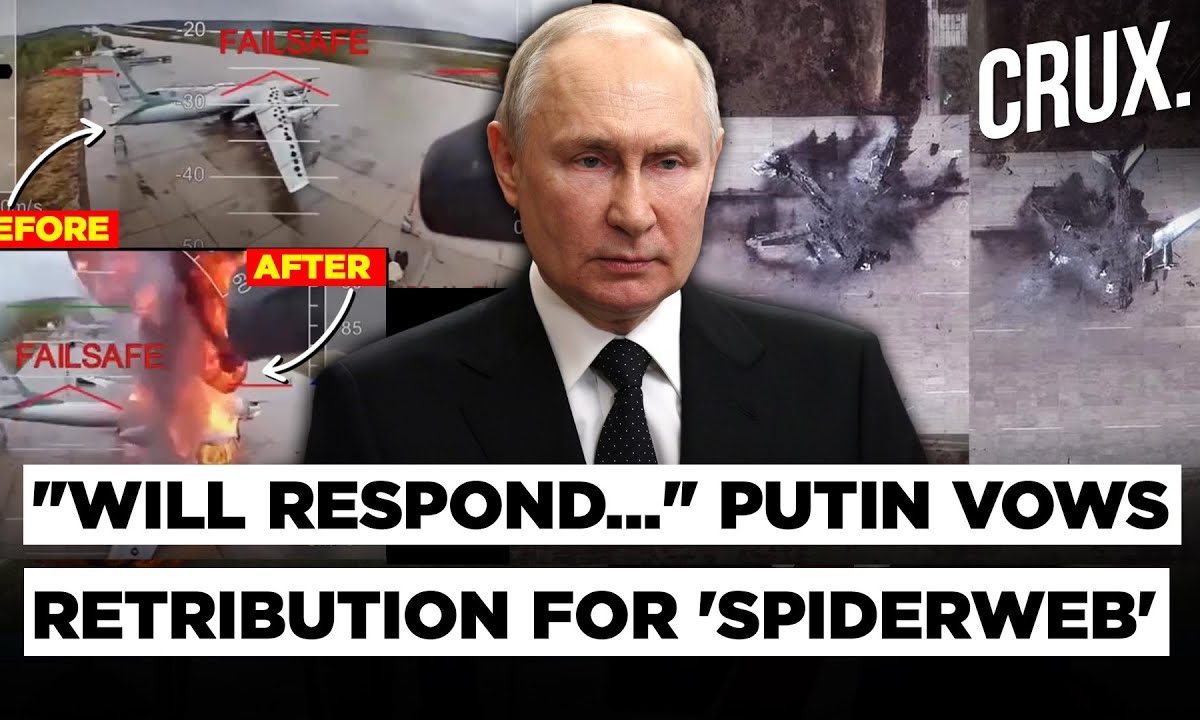 Putin Tells Trump Russia Will Respond To Ukraine Drone Attack As Kim Vows Unconditional Support