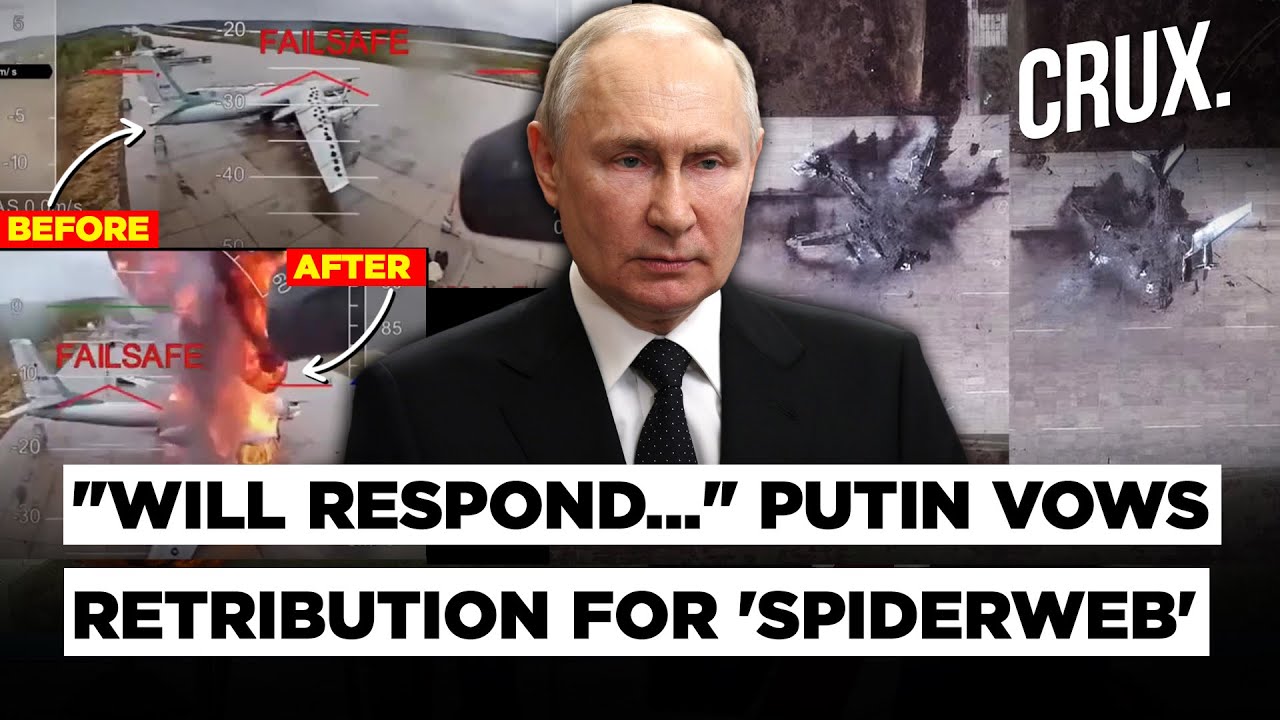 Putin Tells Trump Russia Will Respond To Ukraine Drone Attack As Kim Vows Unconditional Support