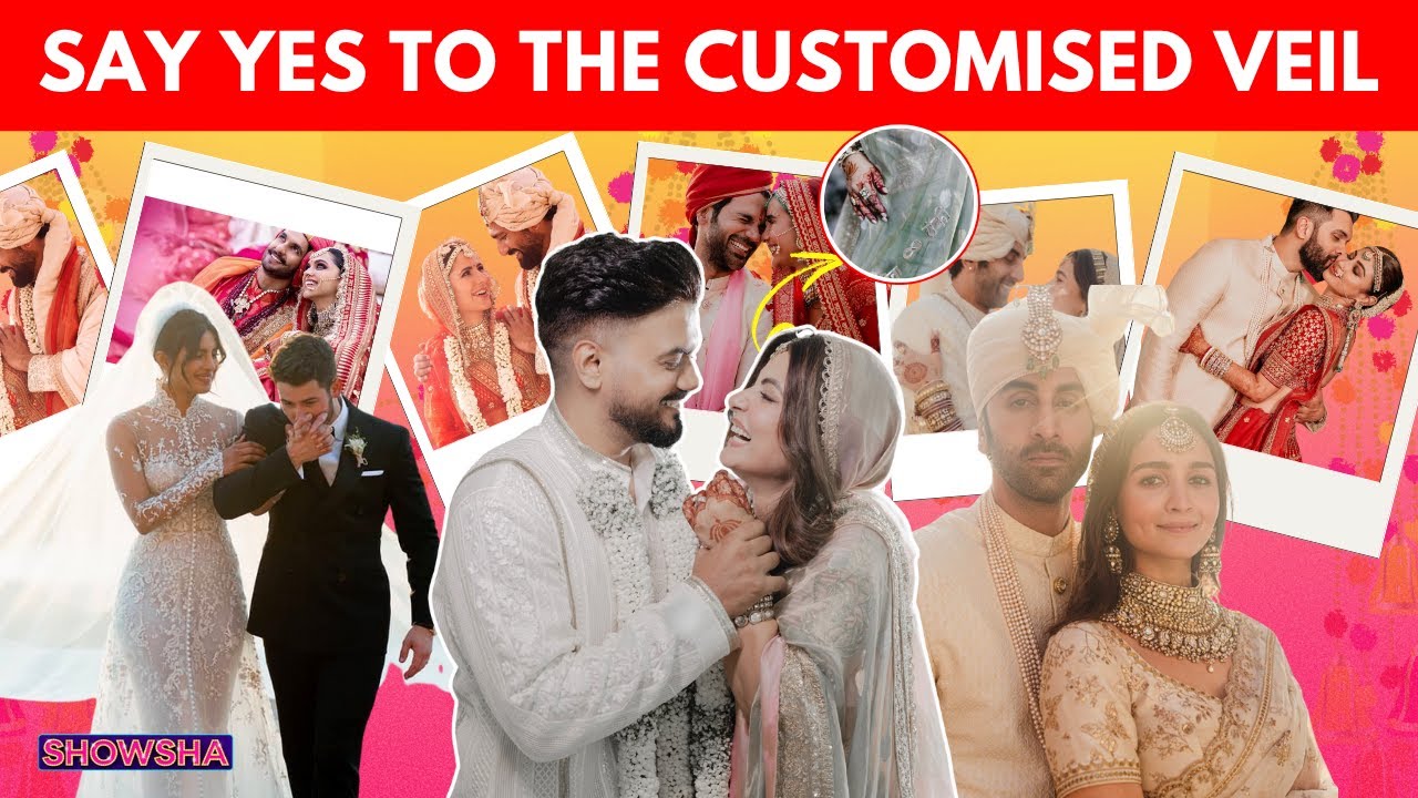 Hina Khan Wedding Veil