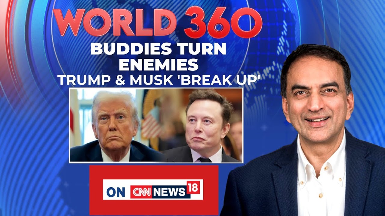 Trump Vs Elon Musk | Dramatic Fallout Unfolds Between Trump And Musk | Trump Musk Fight | News18