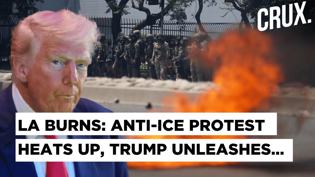 Trump Deploys 2,000 National Guard To LA Over Governor’s Objections To Quell Anti-ICE Protests | US