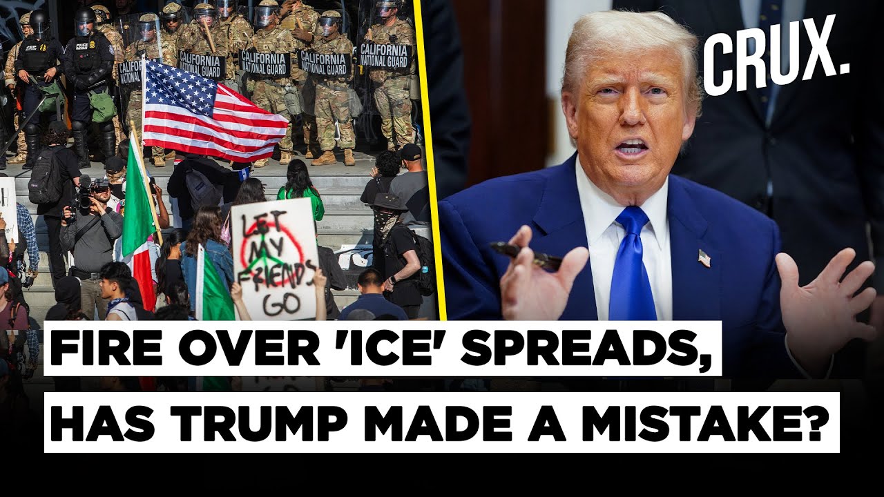 Protests Grow Across US As Trump's Immigration Policies Face Backlash After ICE Raids In Los Angeles