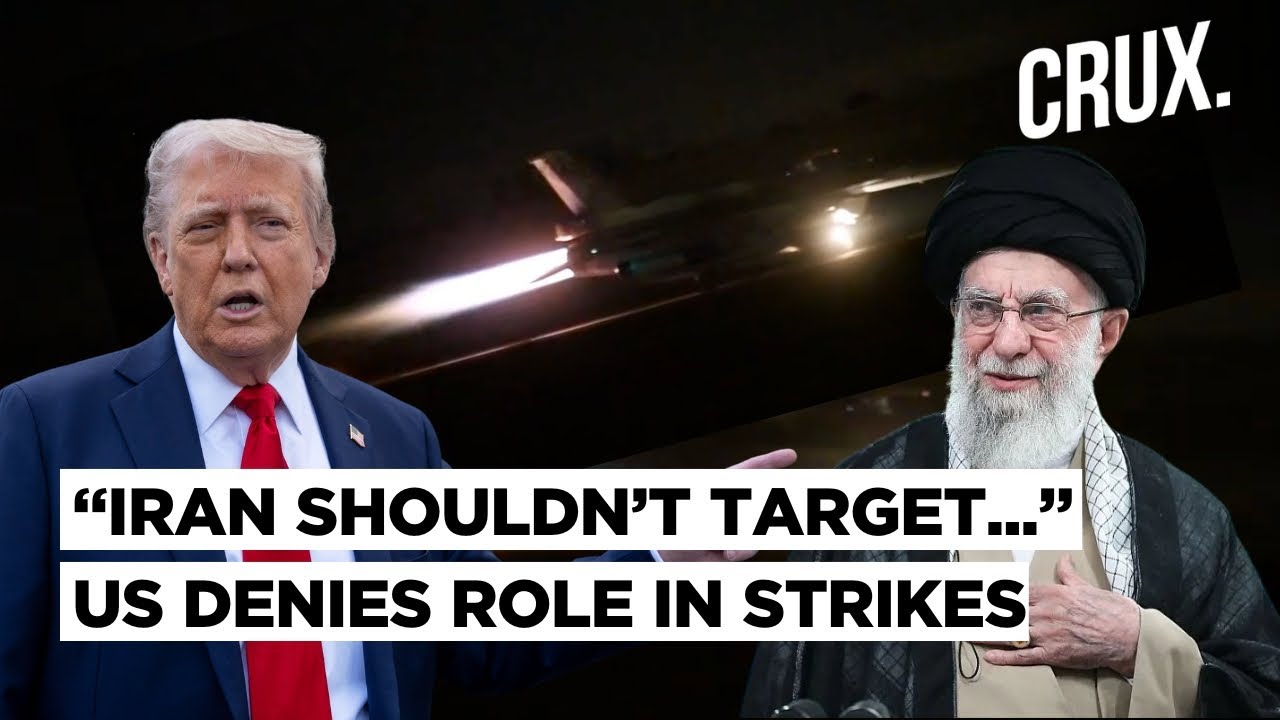 "Not Involved" US Distances Itself From Israeli Strikes, Warns Iran Against Retaliation | Trump