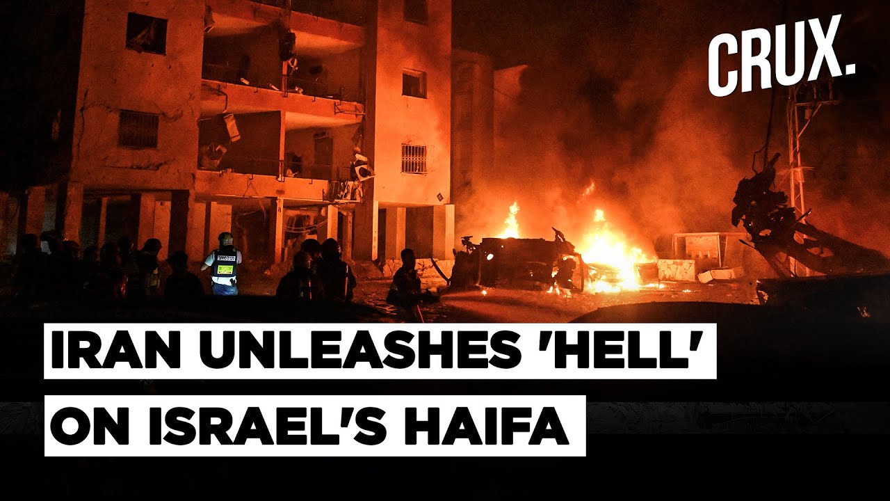 Iran's Ballistic Missiles Breach Israel Air Defenses, Oil Refinery In Haifa Hit, Crude Prices Soar