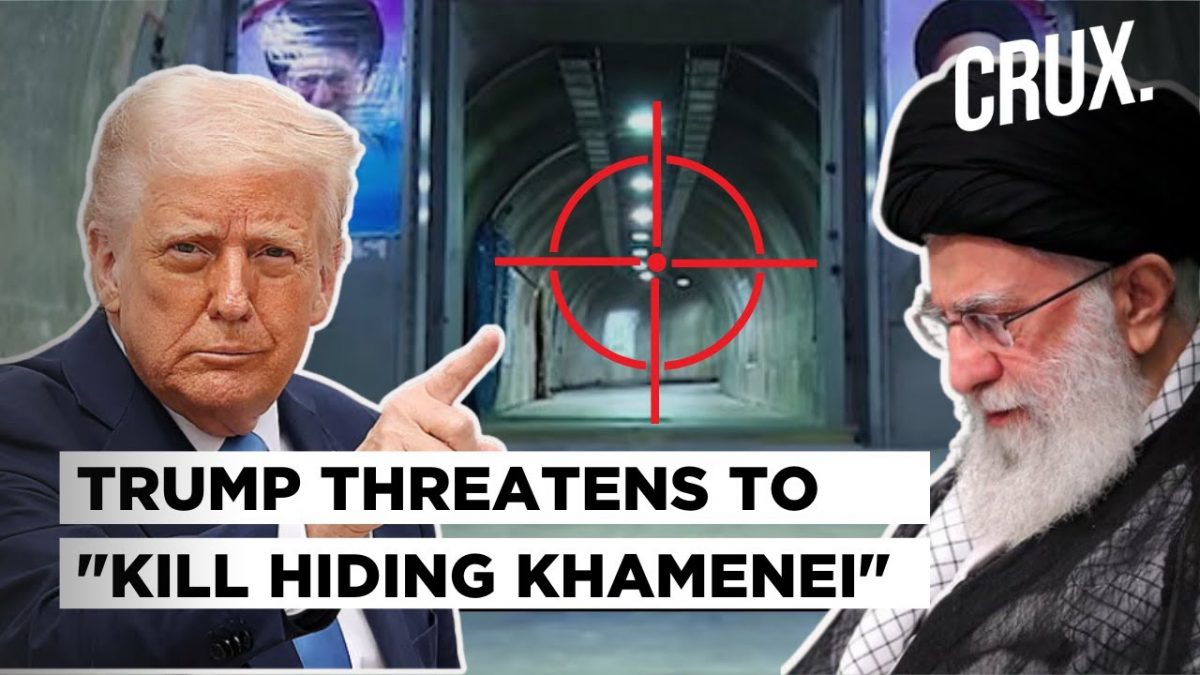 "Khamenei Easy Target" Trump Seeks "Unconditional Surrender", Iran Vows "Punitive" Attacks On Israel