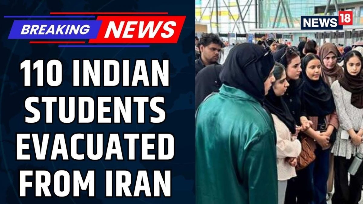 Operation Sindhu | About 110 Indian Students Stranded In Iran Evacuated | Israel Iran War | News18