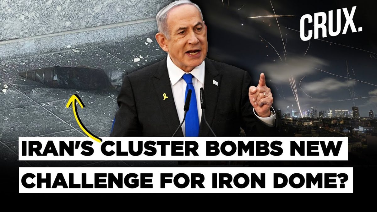 Iran Unleashes "Cluster Bombs", Israel Walks Back Claim Of Attacking