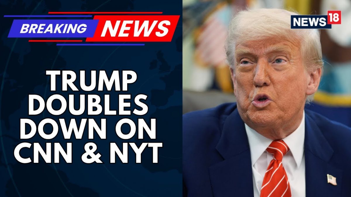 Trump Takes Aim At CNN, New York Times reports Calls Reporters "BAD AND SICK PEOPLE." | News18