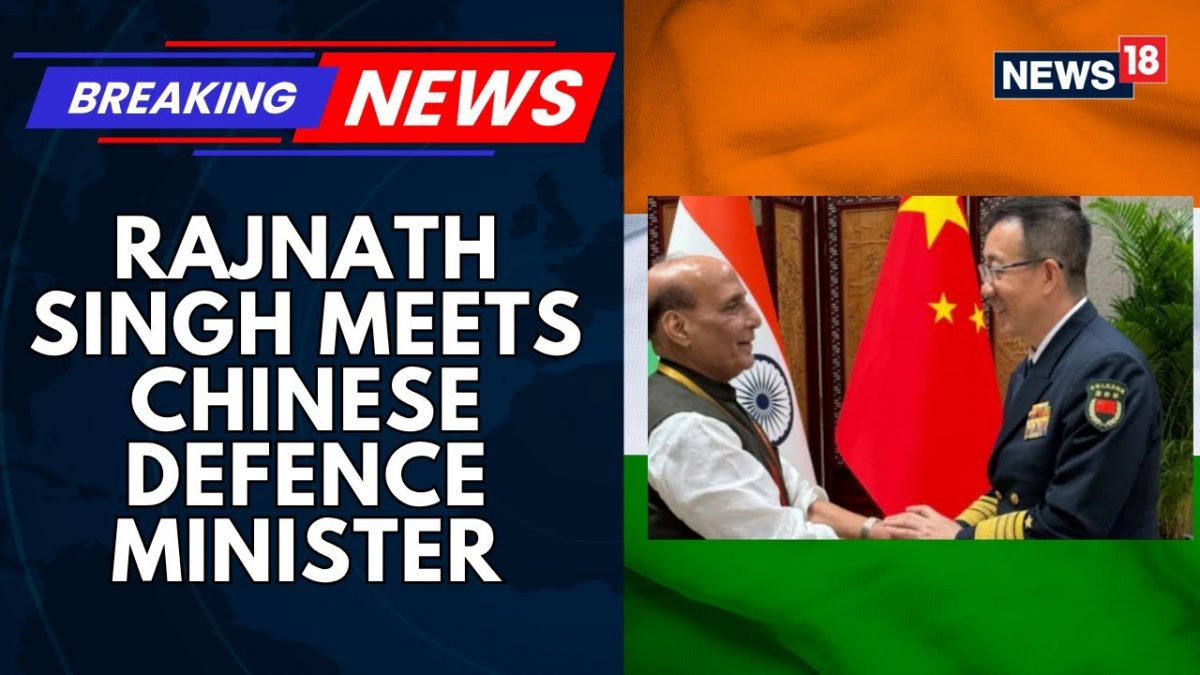 Rajnath Singh Meets Chinese Counterpart In Qingdao, Gifts Him Madhubani Painting From Bihar