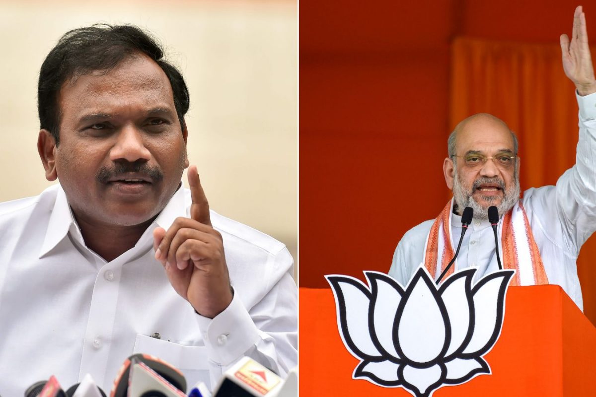 'Uncultured, Uncivilised': BJP Condemns DMK Leader Raja's 'Fool' Remark For Amit Shah