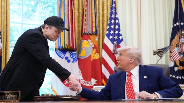 Elon Musk and Donald Trump