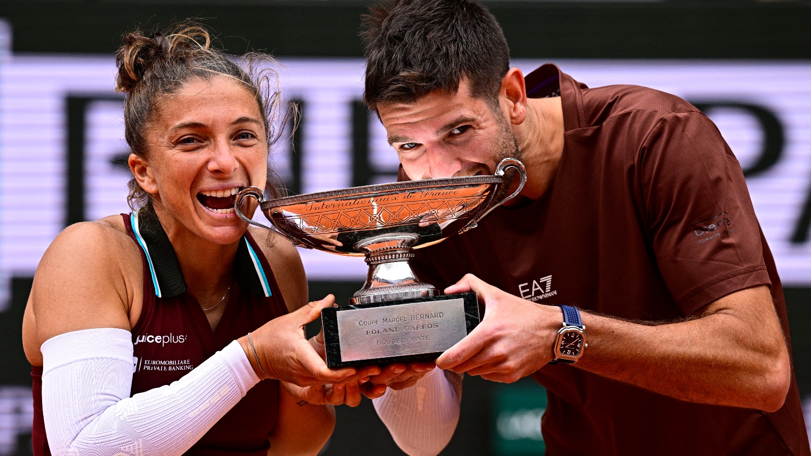 Italians Errani And Vavassori Cruise To French Open Mixed Doubles Title
