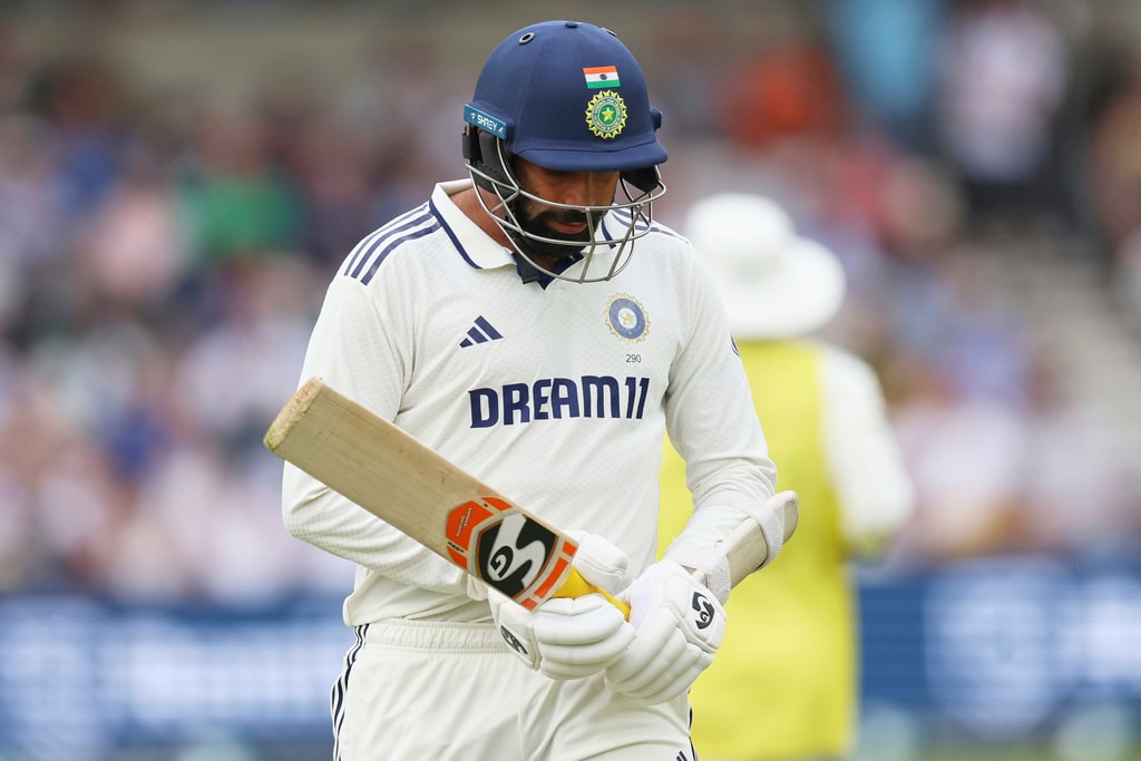 India's Jasprit Bumrah walks off the field after losing his wicket on day two of the first cricket test match between England and India at Headingley in Leeds, England, Saturday, June 21, 2025, (AP Photo/Scott Heppell) India's Jasprit Bumrah walks off the field after losing his wicket on day two of the first cricket test match between England and India at Headingley in Leeds, England, Saturday, June 21, 2025, (AP Photo/Scott Heppell)