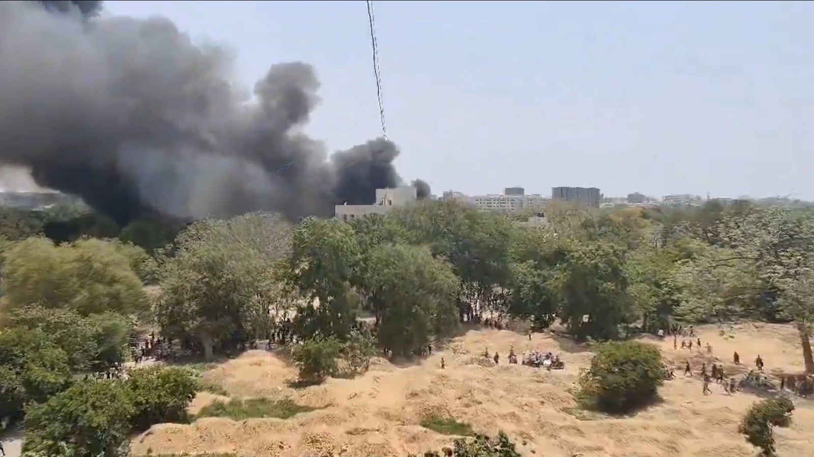 Ahmedabad Plane Crash: Air India Flight AI-171 Crashes Near Airport