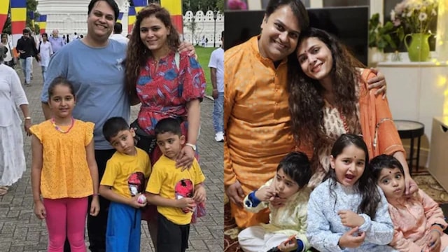Last selfie of family of five who died in Air India plane crash while relocating from India to London  (Photos)