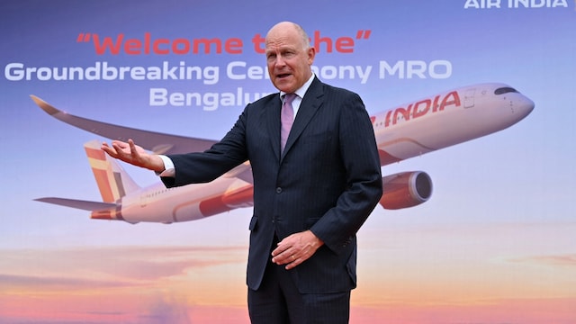 Air India's chief executive officer (CEO), Campbell Wilson. (AFP file photo)

