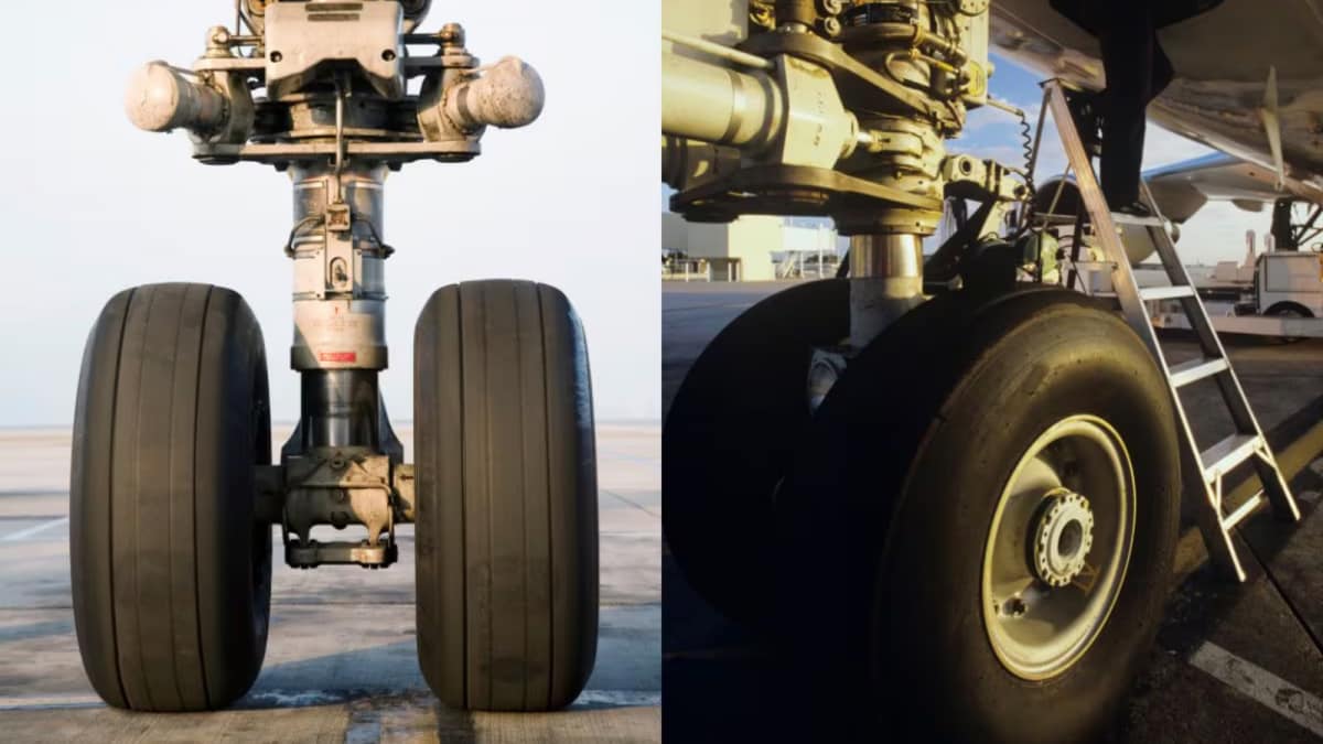 Why Aircraft Tires Don't Burst on Landing: An Explanation