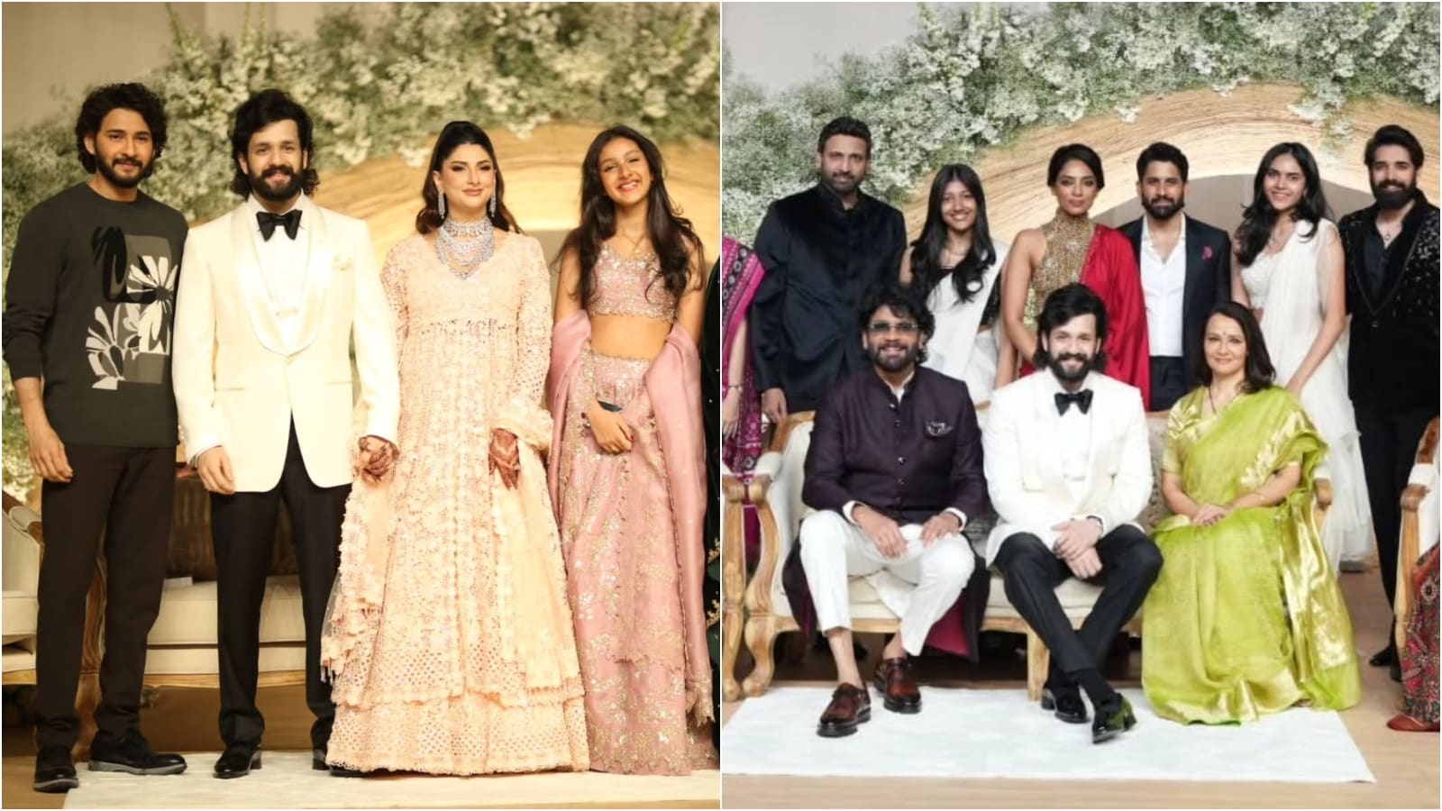 Akhil Akkineni-Zainab Ravdjee Reception: Sobhita, Naga Chaitanya, Mahesh Babu, Suriya Attend | PICS