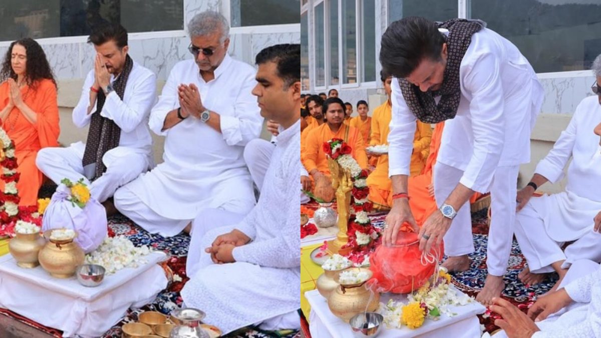 Kapoor Brothers Perform Mother Nirmal's Final Rites In Ganga