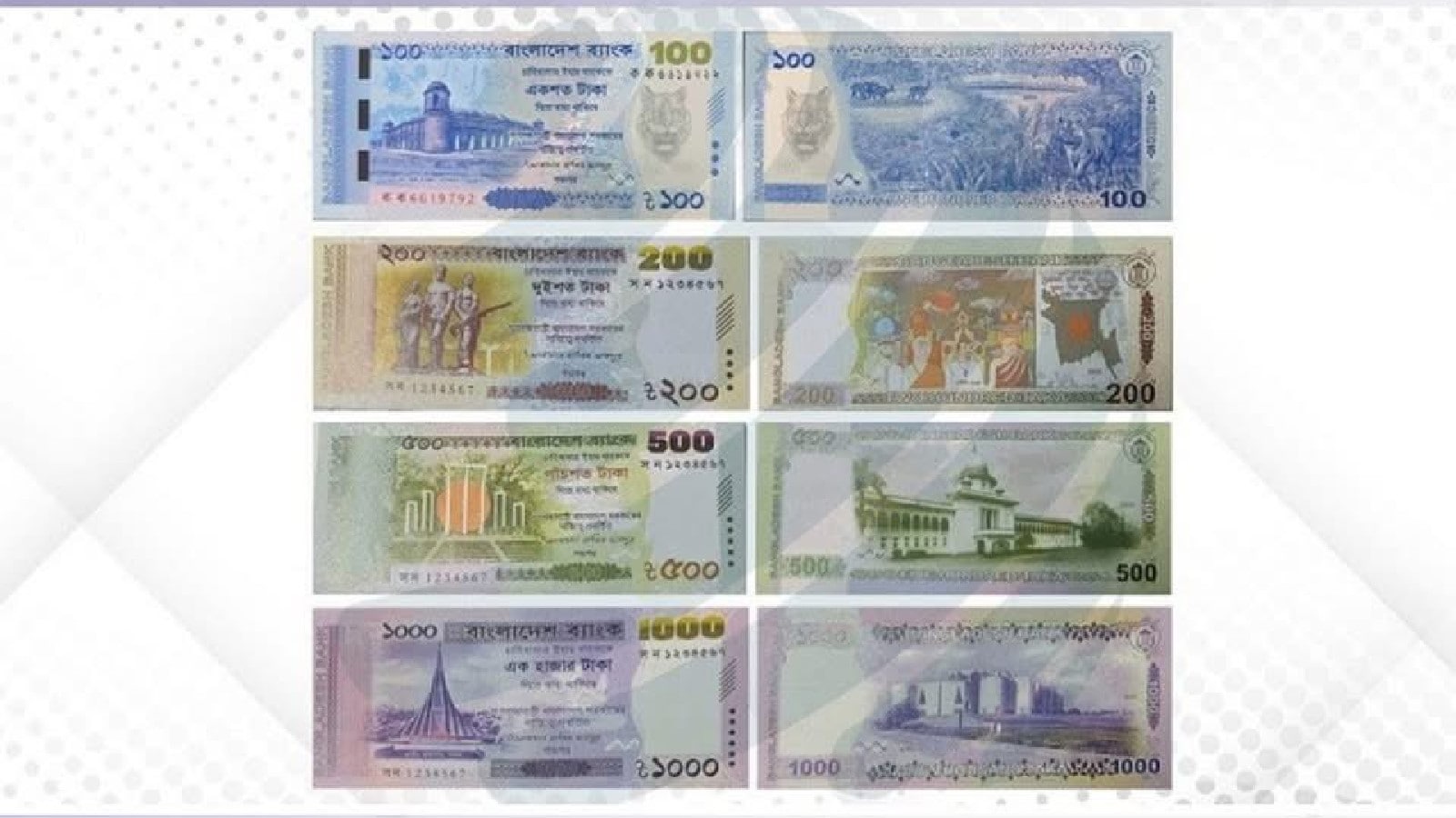 Bangladesh's New Banknotes Replace Sheikh Hasina's Father With Temples, Mosques, Heritage Icons