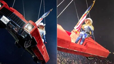 Beyonce's Concert Paused After Aerial Stage Prop Malfunctions, Singer ...
